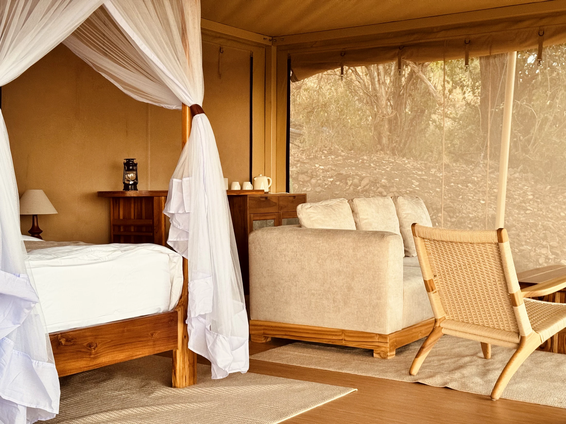 Bedroom and lounge chairs