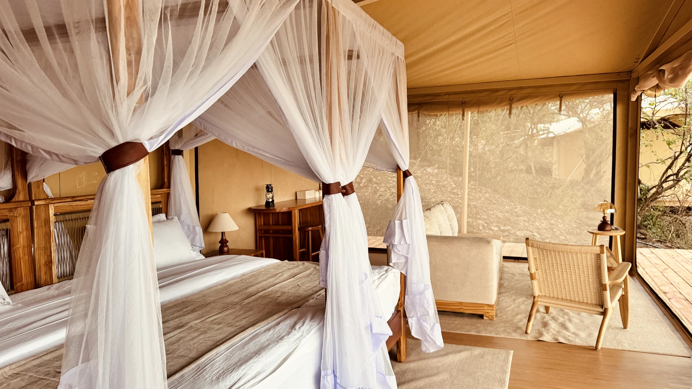 Wild Oasis tented room